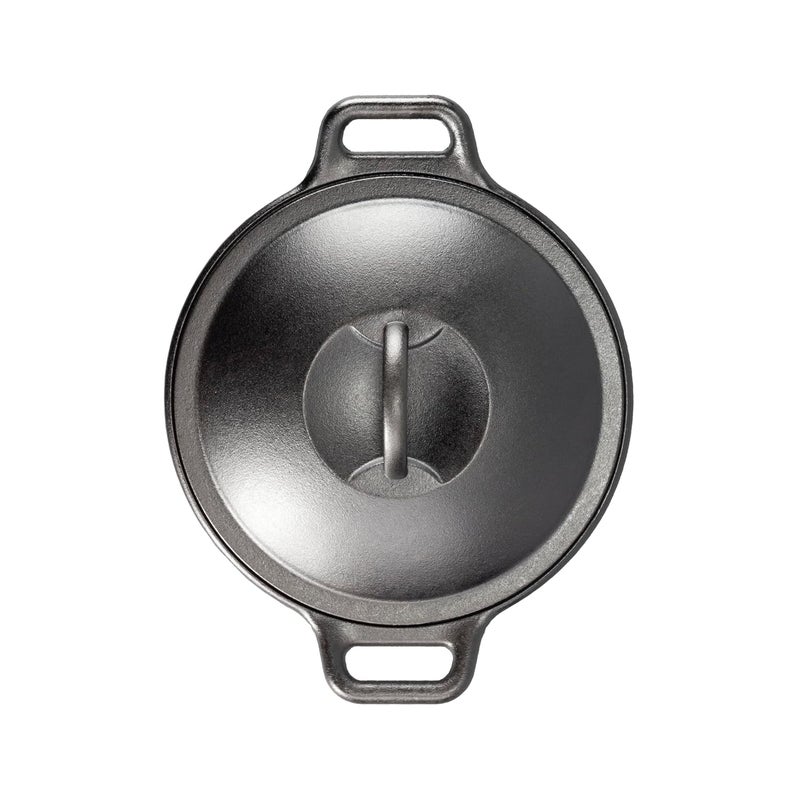 LODGE Lodge ProLogic 4 Quart Cast Iron Dutch Oven PreSeasoned Pot with SelfBasting Lid and Easy Grip Handles  - Image 2