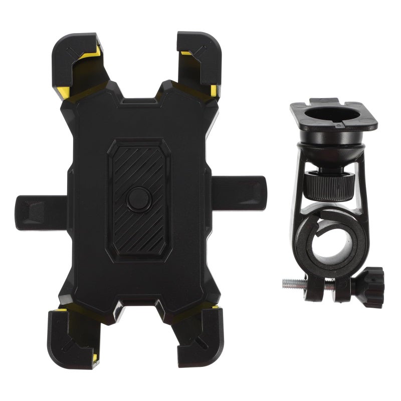 Universal Motorcycle Phone Mount Holder With Four Claw Grip Anti Vibration For Navigation - Image 2