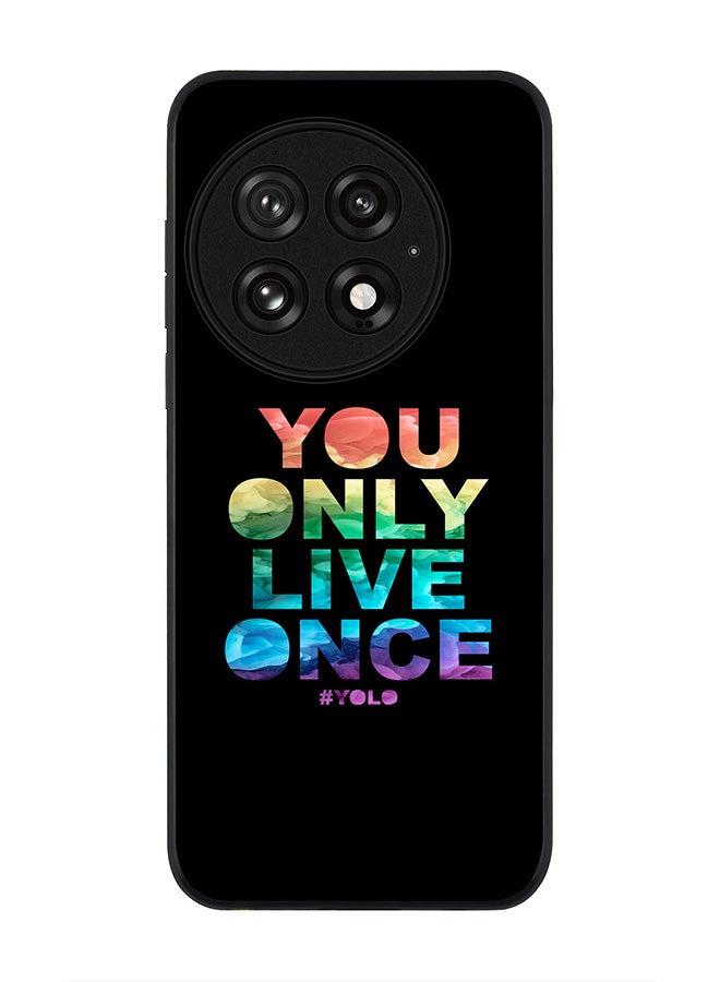 Stylizedd For OnePlus 13 5G Case,Slim fit Camera Protection, Shockproof Thin Phone cover  - YOLO - Image 1