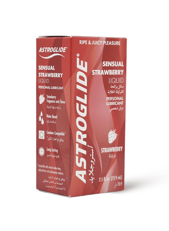 ASTROGLIDE Personal Lubricant, Sensual Strawberry - 73.9 Ml  - Image 3