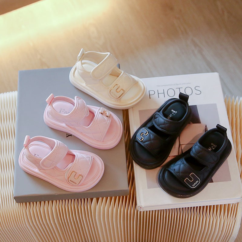 Girls' Shoes Children'S Sports Sandals Summer Style Girls' Soft Sole Beach Sandals For Boys - Image 2