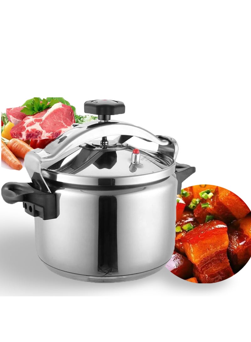 كليكون 3لترات طنجرة ضغط الومنيوم سعة 3 لتر  - KPC-603 |مزودة بجهاز امان متعدد ومؤشر ضغط فريد | هيكل متين من خليط معدني من الالومنيوم مع مقابض ثابتة| متوافق مع الغاز، فضي فضي - Image 3