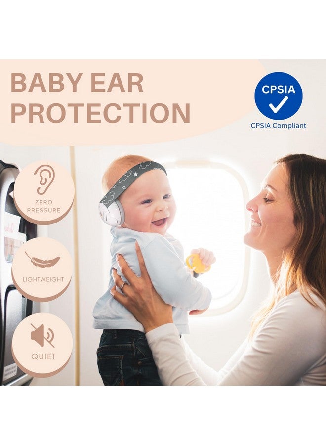 Kiddieware Baby Belsonic Noise Cancelling Headphones - Soundproof Ear Muffs for 0-24 Months - Travel Essential for Sleeping Through Loud Noises - Image 2