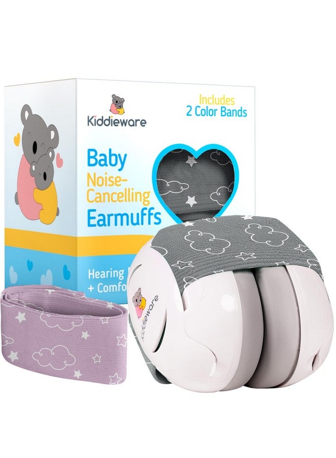 Kiddieware Baby Belsonic Noise Cancelling Headphones - Soundproof Ear Muffs for 0-24 Months - Travel Essential for Sleeping Through Loud Noises - Image 1