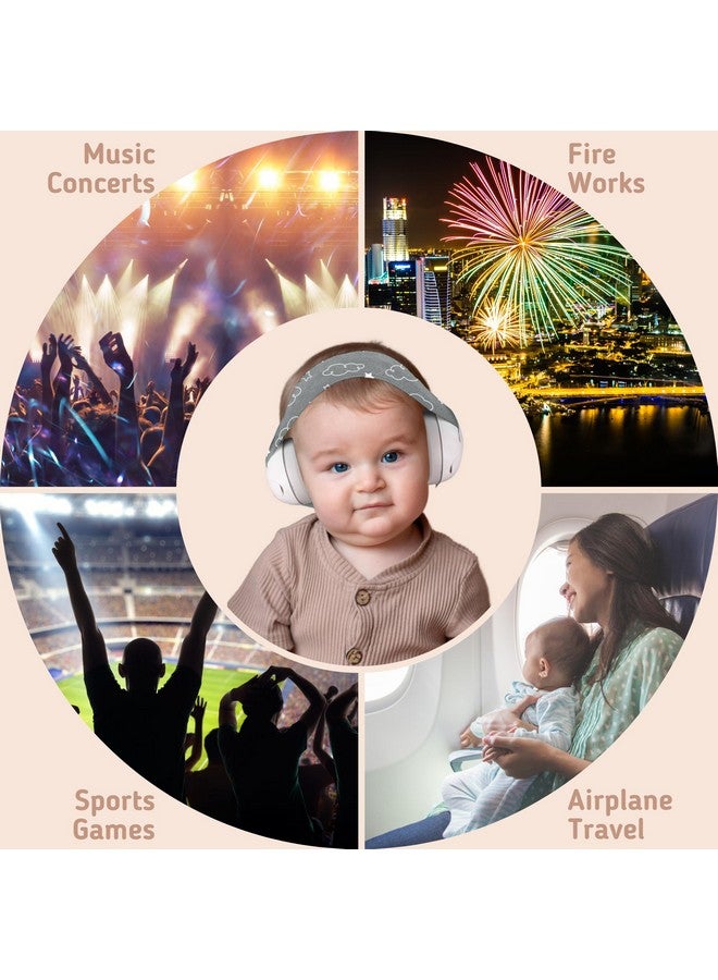 Kiddieware Baby Belsonic Noise Cancelling Headphones - Soundproof Ear Muffs for 0-24 Months - Travel Essential for Sleeping Through Loud Noises - Image 4
