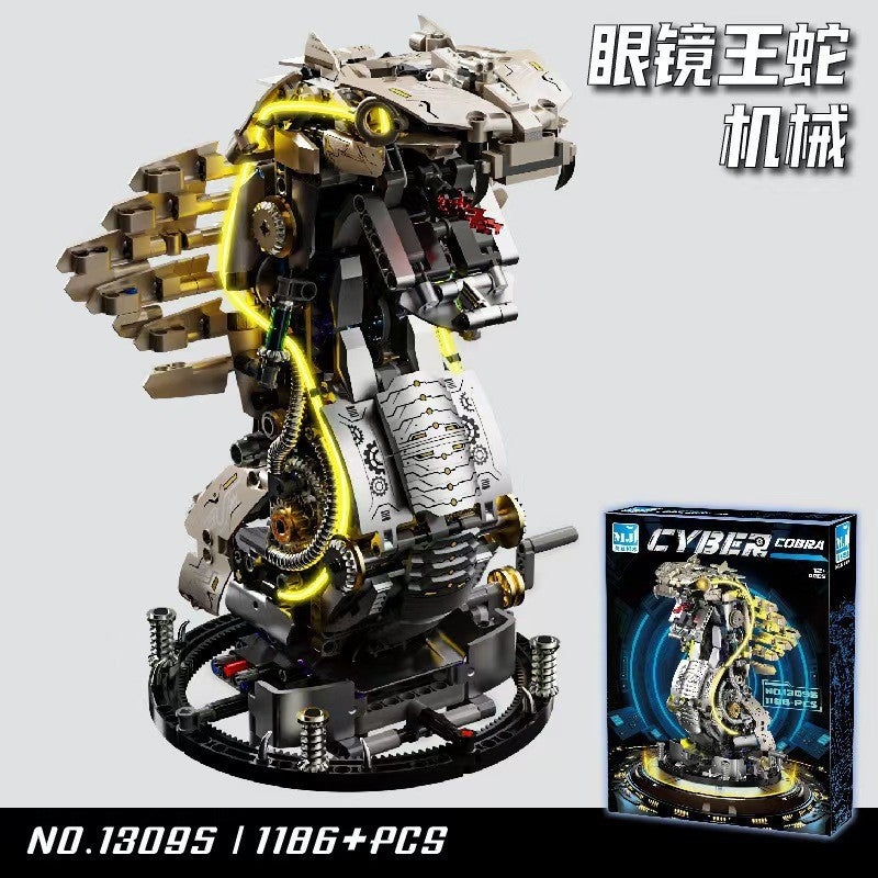 Meiji Mechanical Whale Building Set (1388 Pieces with Lights) - Image 4