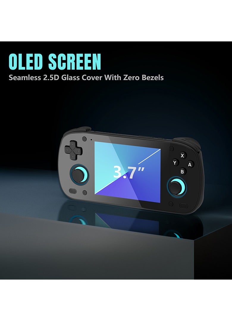 Retroid Pocket - Retroid Pocket MINI Portable Retro Console Android 6GB/128GB Adreno 650 WiFi Bluetooth 3D illuminated hall sticks 3.7 inch AMOLED touchscreen Type C OTG connection  4,000mah 27W fast charge Built-in official OTA (Orange) - Image 1