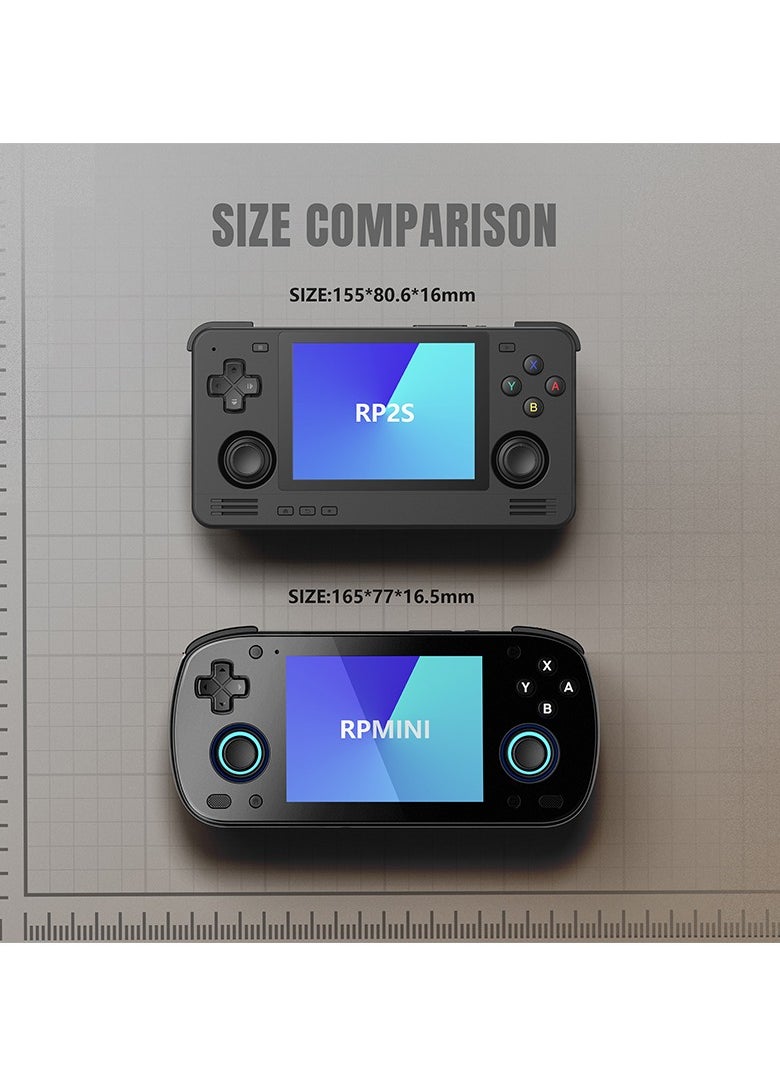 Retroid Pocket - Retroid Pocket MINI Portable Retro Console Android 6GB/128GB Adreno 650 WiFi Bluetooth 3D illuminated hall sticks 3.7 inch AMOLED touchscreen Type C OTG connection  4,000mah 27W fast charge Built-in official OTA (Orange) - Image 1