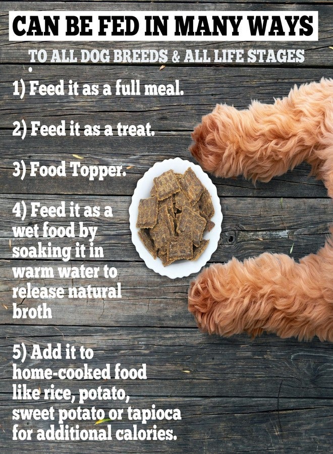 Goodness 80/20 Chicken Air Dried Dog Food with 80% Fresh Chicken, Lamb & 20% Superfoods - Grain Free, Natural, for All Dog Breeds & All Life Stages - 500 g (Equals 1.5 kg of Dog Food) - Image 4