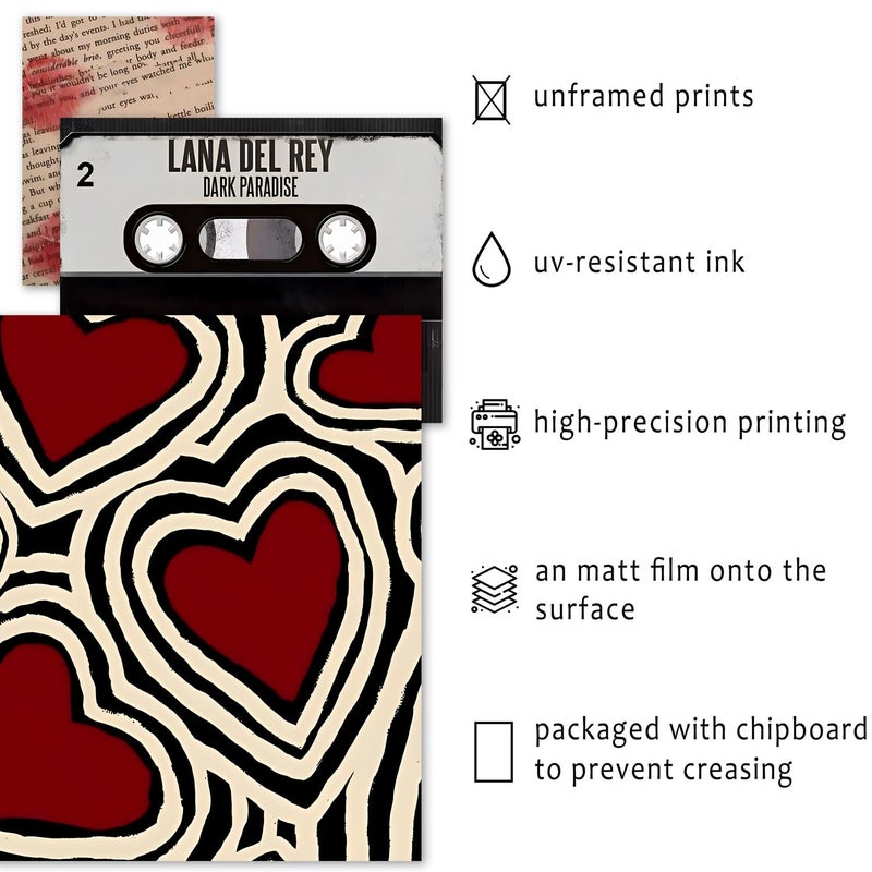 Anerza 16 PCS Downtown Girl Room Decor Y2K Wall Art Prints for Bedroom Coquette Posters for Room Room Gall Wall Collage Kit Forts for Living Room Vintage Dorm Gallery Home Gallery - Image 3