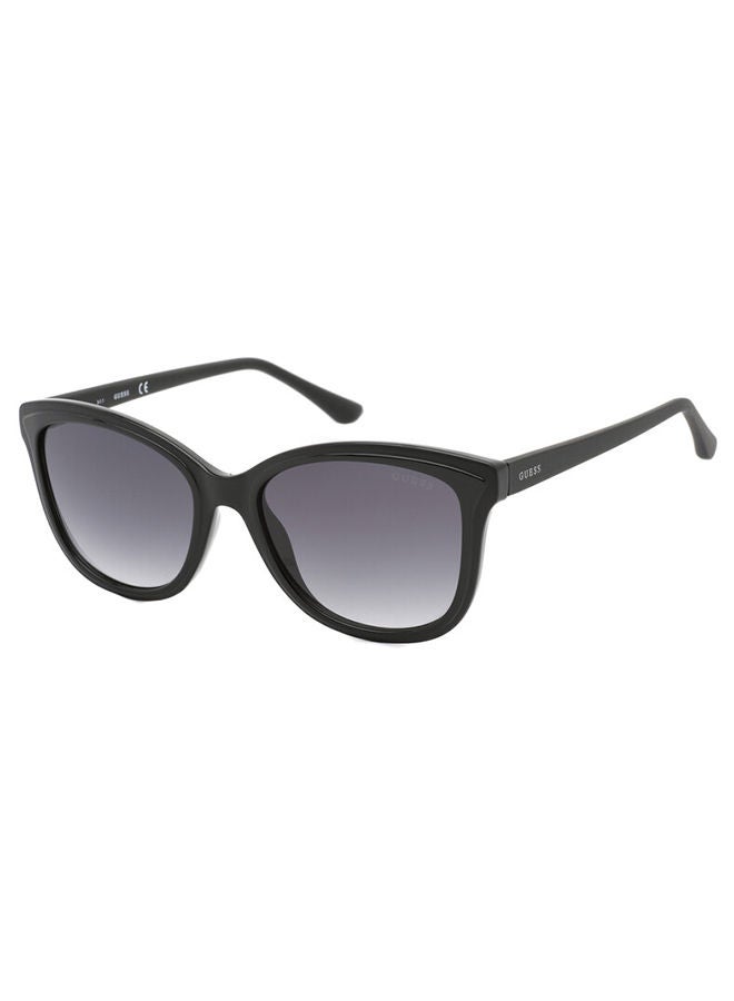 GUESS Women Butterfly Sunglasses with Black Lenses - GU7627 01B 54mm - Image 1