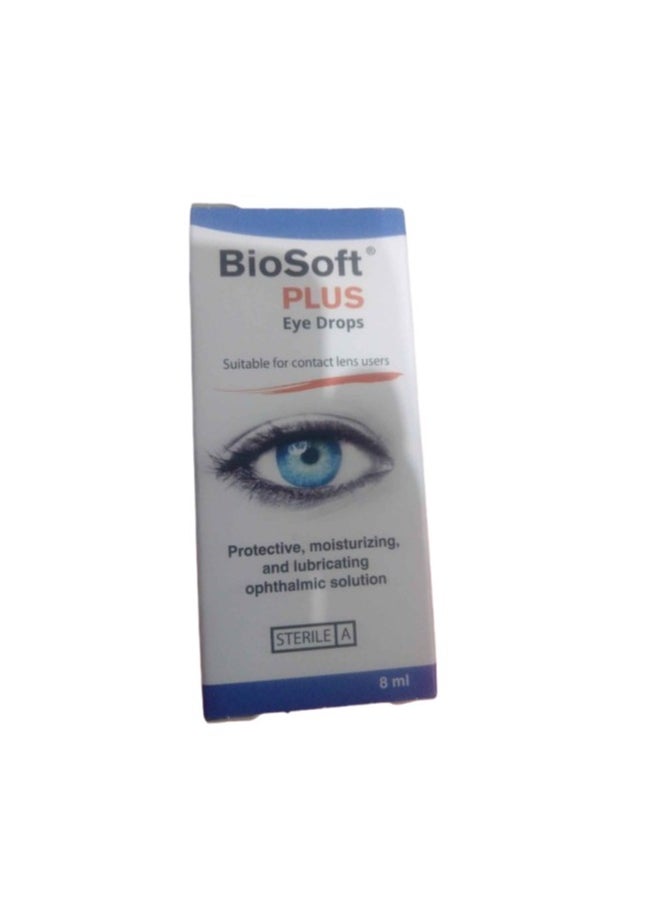 Biosoft Plus Eye Drops 8 Ml 