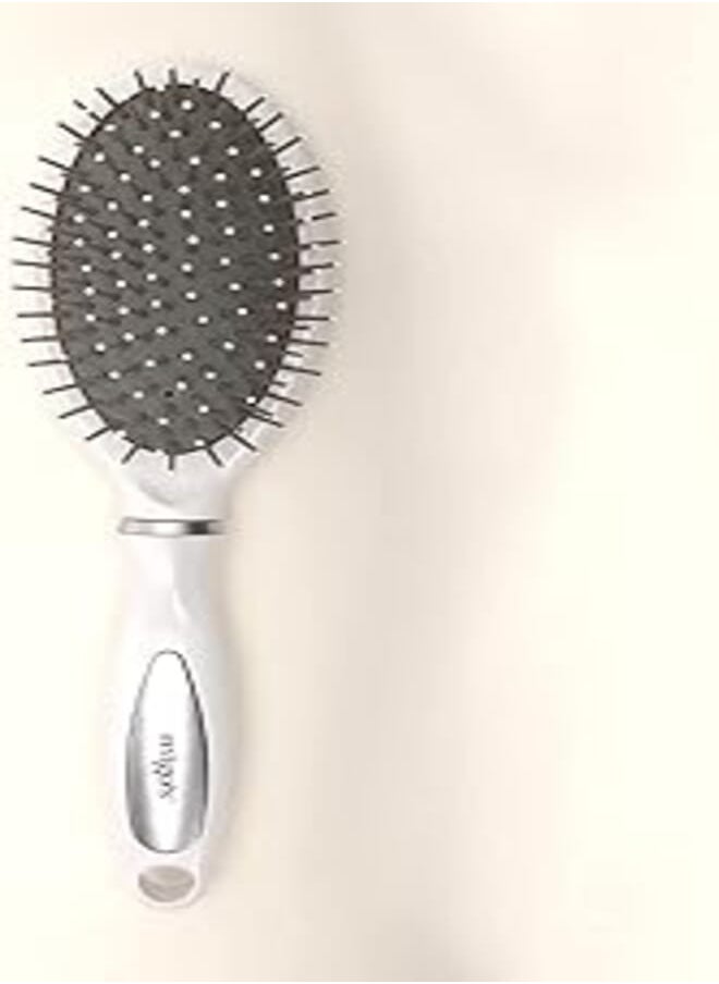 arix - Large Oval Hair Brush Blanco Boost - White - Image 1