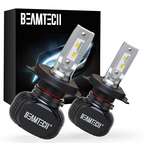 BEAMTECH H4 Bulbs 9003 S1 Series Fanless Fog Light Pack of 2 - Image 1