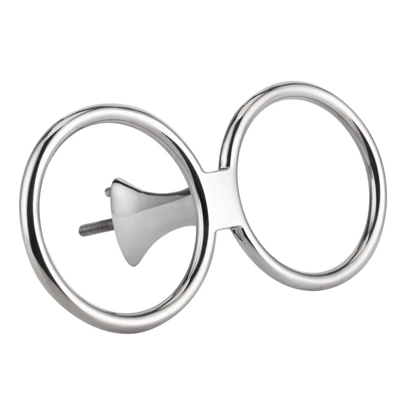 Polished 316 Stainless Steel Dual Ring Cup Holder - Flanged Base Boat Drink Holder for Boat Yacht RV Truck - Image 3