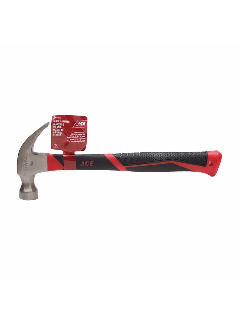 ACE Steel Claw Hammer WFiberglass Handle 2267g 