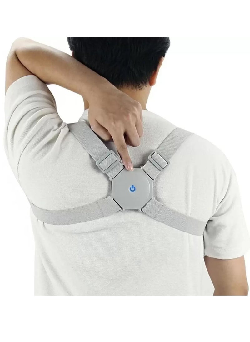 DubaiGallery - Back Correction Strap Smart Posture Corrector for Women Men Kids - Adjustable Back Straightener Spine Straightener with Intelligent Sensor Vibration Reminder, Providing Pain Relief - Image 1
