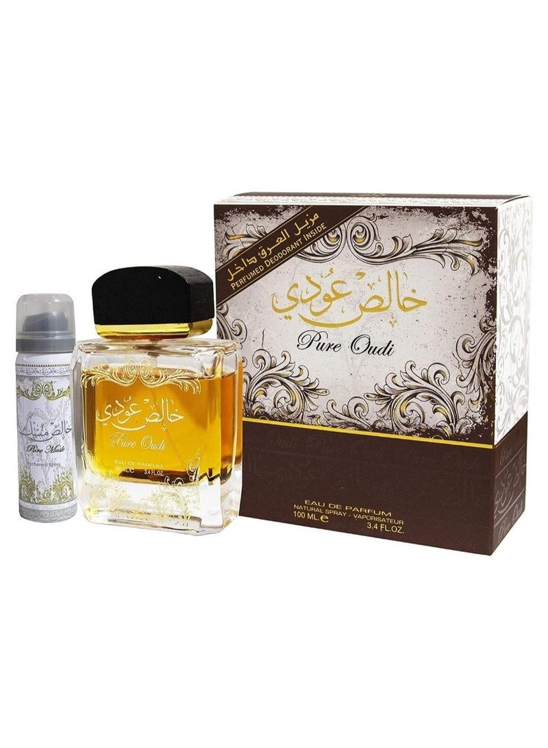 لطافة عطر خالص عودي او ي بارفيوم 100 مل