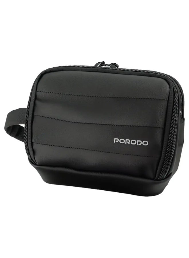 Porodo Lifestyle Tech Organizer Pouch- Black