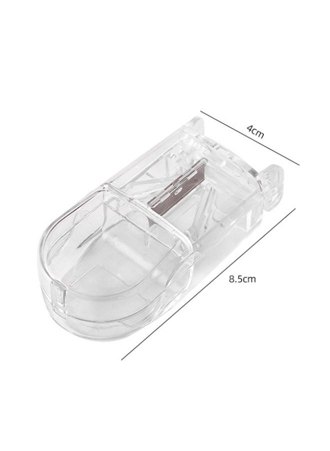 قاطع حبوب واحد مزود بشفرة قطع مزدوجة الشطف، مناسب للحبوب الصغيرة والكبيرة والأقراص، يقطع الحبوب إلى نصفين بسهولة - Image 4