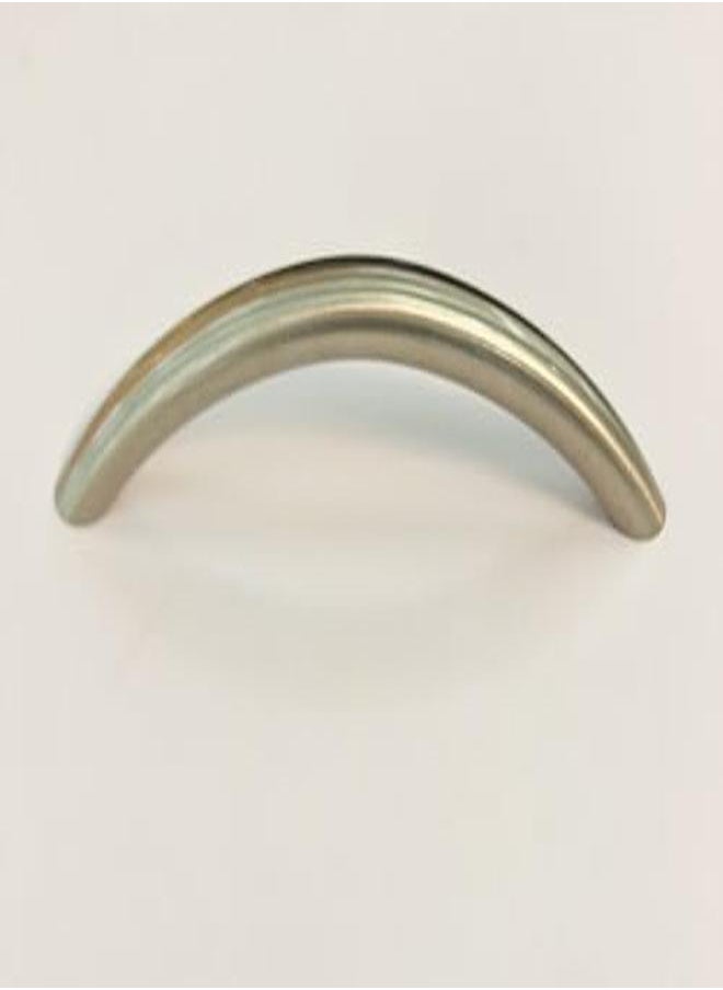 Generic - Kitchen Cabinet Handle Zipper Handle Matte Silver Size 128Mm 12.8Cm Handle Height 2.5Cm - Image 1