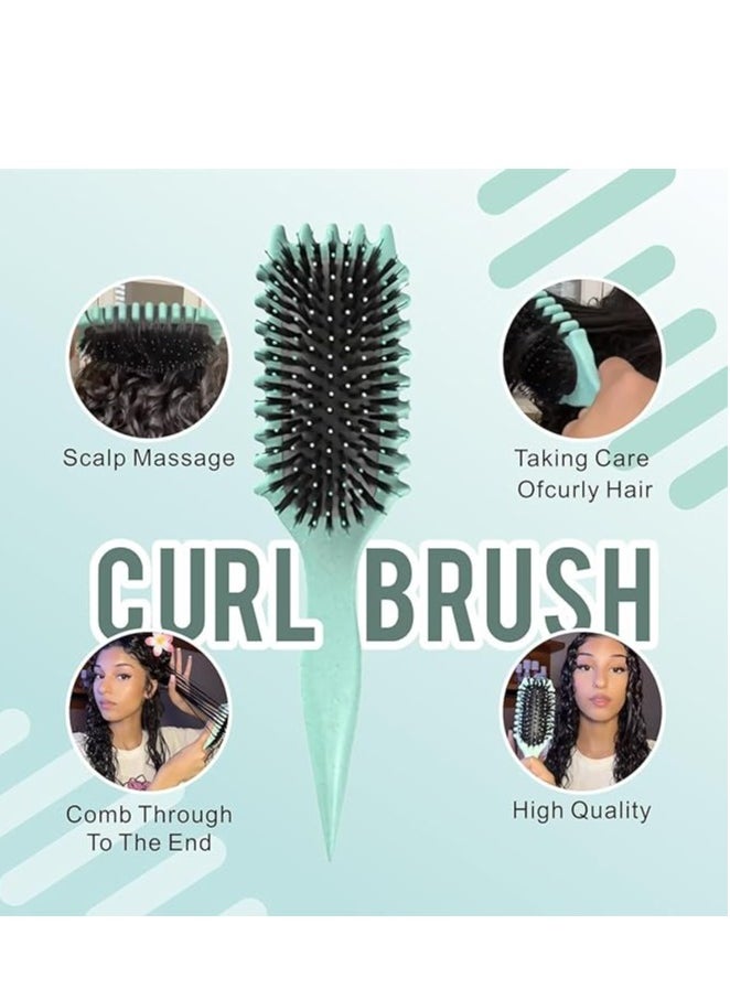 2024 Newest Bounce Curl Brush,Bounce Curl Defining Brush,Curl Defining Brush,Hair Brush Styling Brush, Shaping and Defining Curls for Women Girls (Color : Green) - pzsku/Z2BDA9A722CEFDB64AEB8Z/45/_/1733131526/65dae78f-f42f-4e1b-b348-8c9ff01e3141