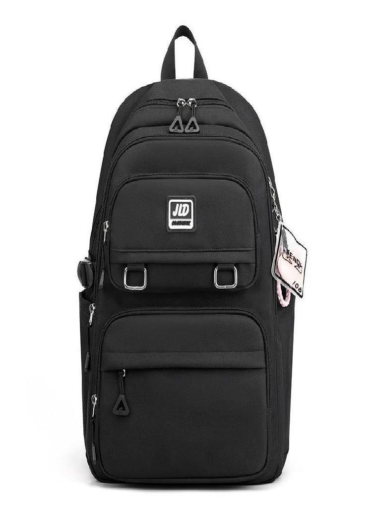Eckek - Unisex Simple Travel Super Large Capacity Backpack for Girls, Backpack for Middle School Students, Leisure Backpack for College Students - Image 1