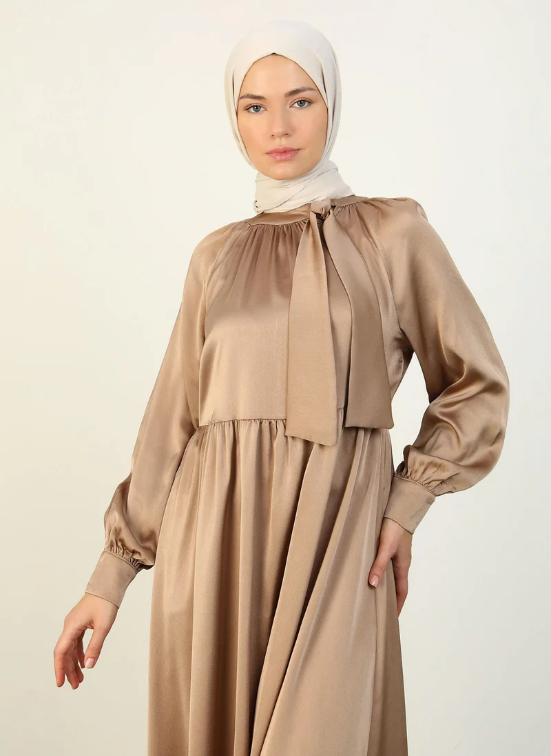 رفقة من مودانيسا Mink - Modest Dress - Refka