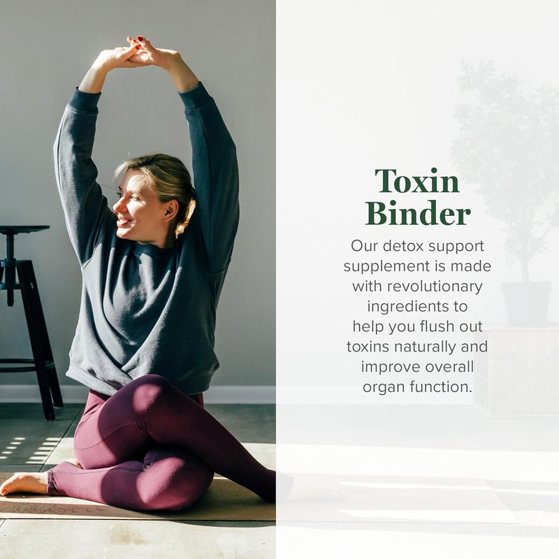 Global Healing Center  MicroSomal Toxin Binder  Detox Support  2 Fl Oz - Image 3