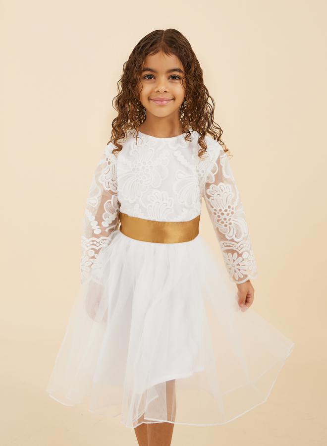 Styli Lace Bodice Dress  - Image 2
