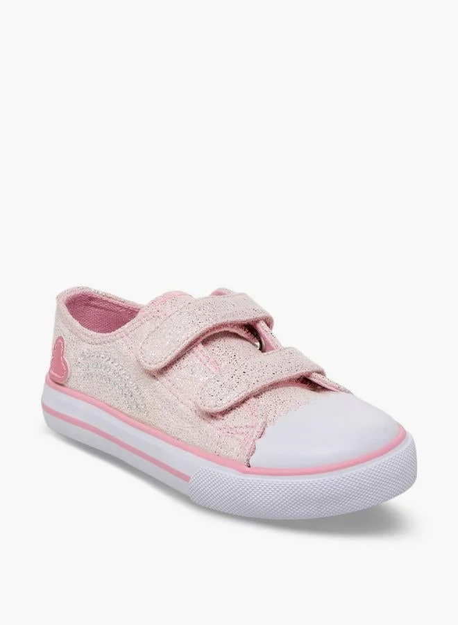 Flora Bella By Shoexpress Girls Hook & Loop Ankle Sneakers