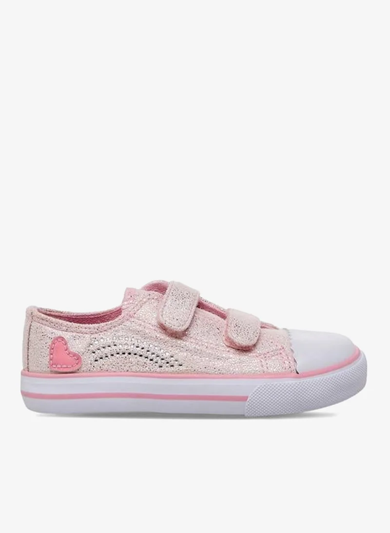 فلورا بيلا من شو إكسبرس Girls Hook & Loop Ankle School Sneakers