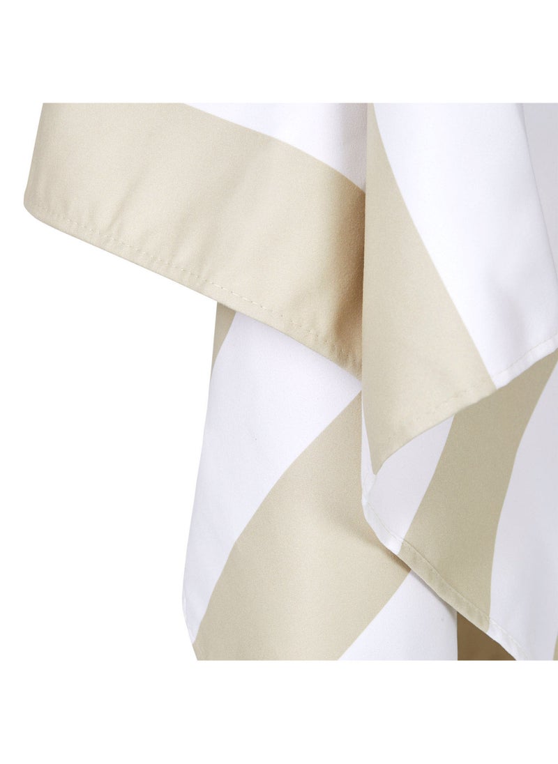 Dock & Bay Dock & Bay Beach Towel, Super Absorbent, Quick Dry, Sand Free, Compact & Lightweight, 100% Recycled Materials, Includes bag - Large (160x90cm) - BORA BORA BEIGE  - Image 2