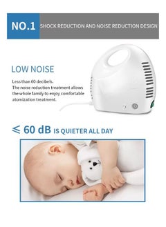 Generic Nebulizer Machine for Inhalation, Steam Device for Children and Adults, Home Use Medical Inhalation Device, Easy-to-Use Steam Machine for Kids and Adults, Steam Inhaler for Respiratory Care, Electric Corded Steam Device for Asthma and Respiratory Conditions, Large Steam Machine Ideal for Home Care and Hospitals, Portable Steam Machine for Children, Steam Device for Respiratory Therapy, Powerful Steam Cleaning Machine for Surface Cleaning and Disinfection, Inhalation Steam Machine, Effective Steam Device for Children’s Asthma Treatment, High-Performance Steam Machine for Inhalation and Breathing, Rechargeable Nebulizer, Nebulizer for Children and Adults.  - Image 3