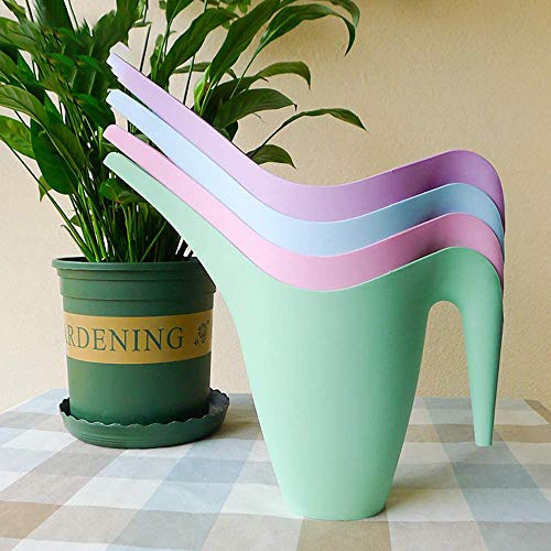 Divine Tree 1.8 L Plastic Watering Can with Long Spout & Gentle Sprinkler – Lightweight Indoor & Outdoor Watering Can for Plants, Balcony Pots, Seedlings & Home Garden Use (Pink) - Image 3