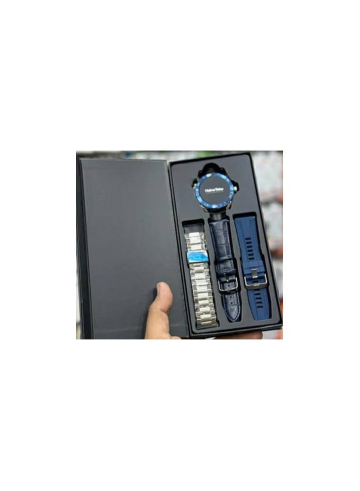 هينو تيكو ساعة Haino Teko RW 48 ذات اللون الفضي تتميز بتصميم أنيق وجذاب يناسب كل الأذواق. إليك وصفها:  هيكل معدني بلون فضي لامع يمنح الساعة مظهرًا عصريًا وفاخرًا. شاشة كبيرة عالية الوضوح تعمل باللمس، مما يوفر تجربة استخدام مريحة وسهلة. تدعم عداد الخطوات، قياس معدل ضربات القلب، ومستشعر الأكسجين في الدم. تلقي الإشعارات من هاتفك مثل الرسائل والمكالمات والتطبيقات الأخرى مباشرة على الساعة. - Image 2