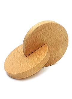 KASTWAVE Materials Wooden Educational Interlocking Discs Sensory Toys for Wooden Toys for Toddlers Wooden Toy Eco Friendly NonToxic Organic Wooden  - Image 5