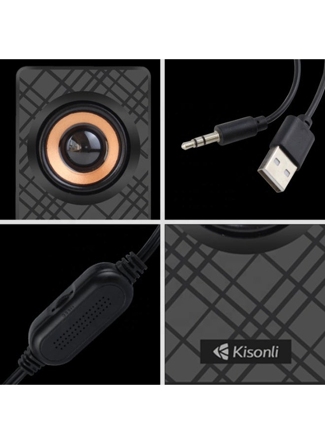 Kisonli Products Speakers Audio System Sound Kisonli Ks-01 Smart Mini Computer Speaker - Image 2