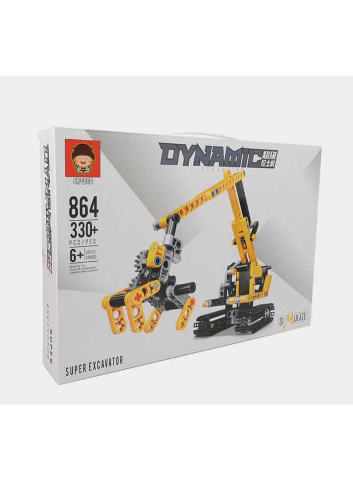 Smart Excavator Building Blocks for Kids – Fun x Education x Real Action! - Image 2