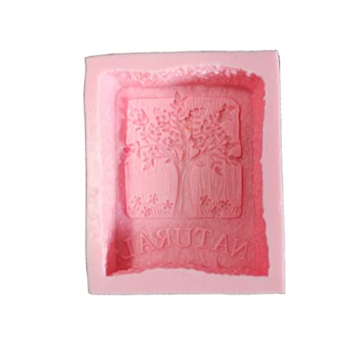LVDGE Natural Tree Flowers Silicone Soap Mold for Skincare Soap Making, DIY Skincare Products & Small Business Soap (4PCS Tree) - Image 4