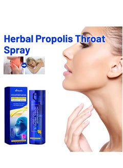 Herbal Propolis Throat Spray Relieves cough, dryness, scratchy throat and discomfort Herbal Throat Care Spray Naturally immunizes and relieves sore throats