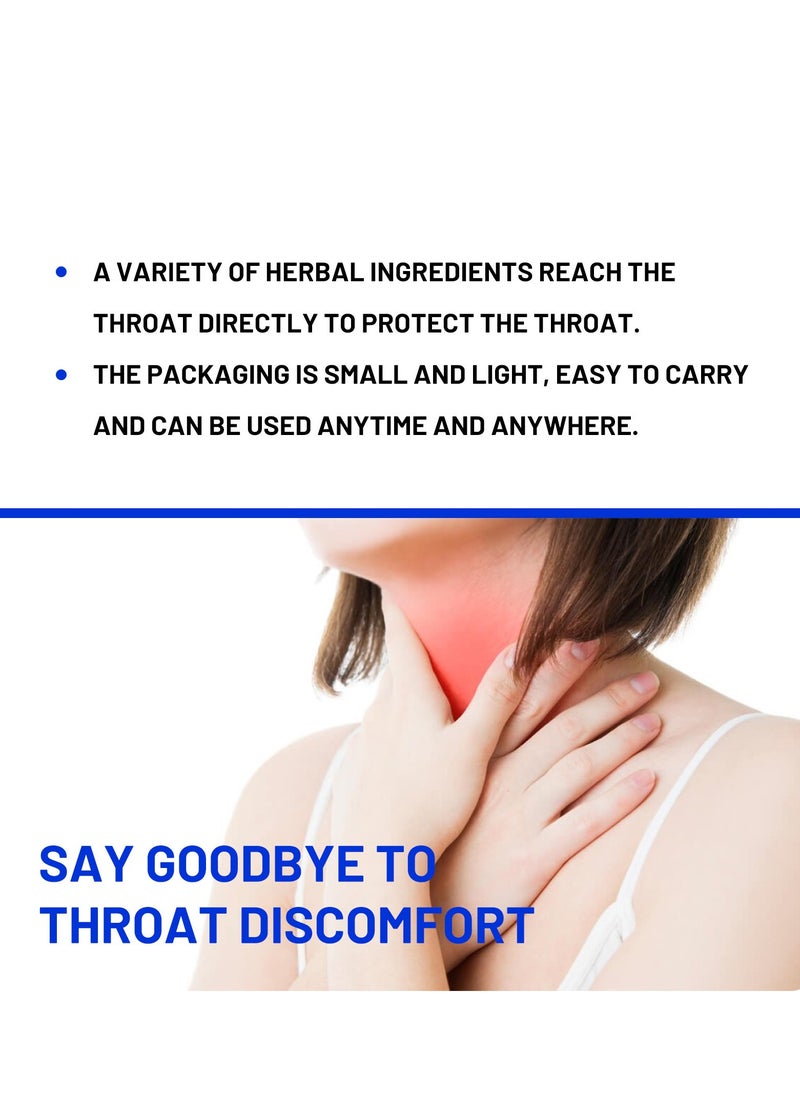 ximonth - Herbal Propolis Throat Spray Relieves cough, dryness, scratchy throat and discomfort Herbal Throat Care Spray Naturally immunizes and relieves sore throats - Image 1