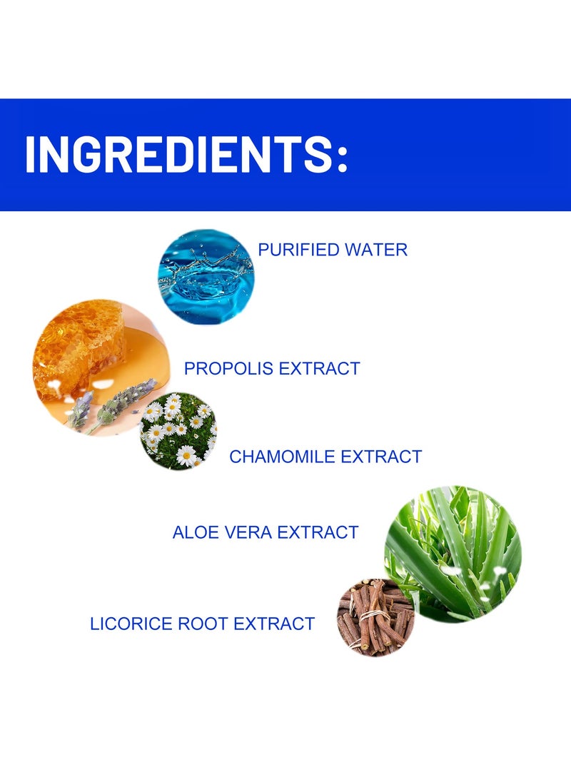 ximonth - Herbal Propolis Throat Spray Relieves cough, dryness, scratchy throat and discomfort Herbal Throat Care Spray Naturally immunizes and relieves sore throats - Image 1