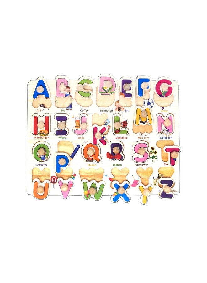 Parteet Kids Learning pad Doodle Magic Glow Pad(01092020) (Wooden_(ABC)) - Image 4