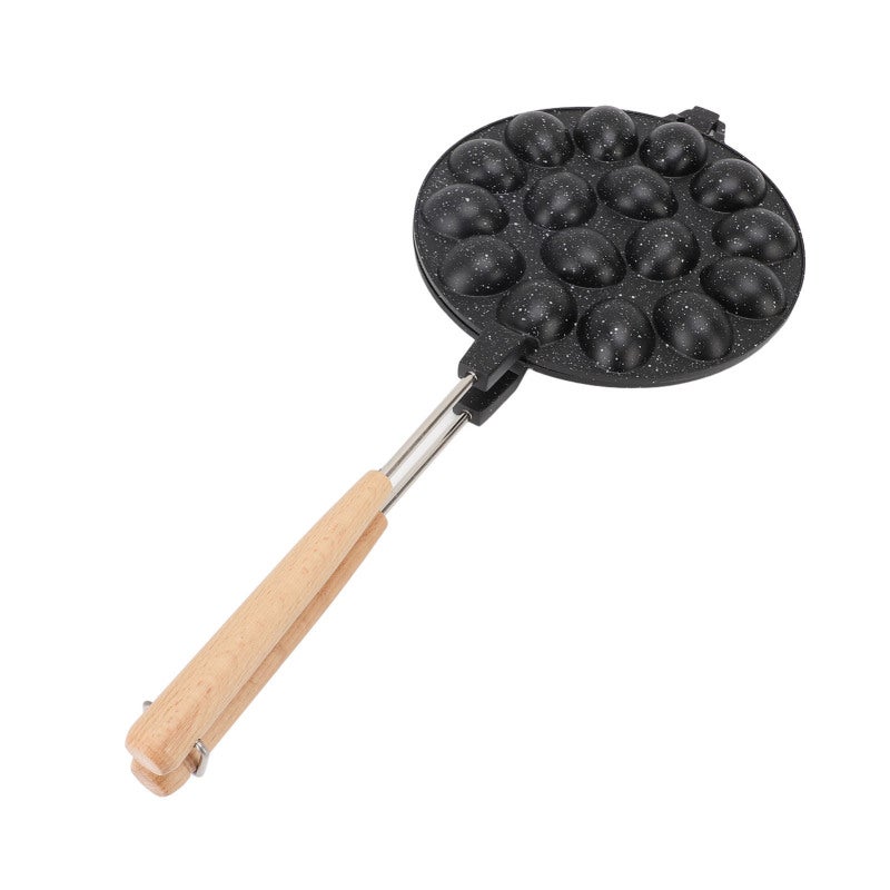 Oval Cookie Mould: 16 Hole Aluminum Alloy Plate Non Stick Coating - Efficient Baking Cookie Mould for Home Baking Special Occasions - Image 5