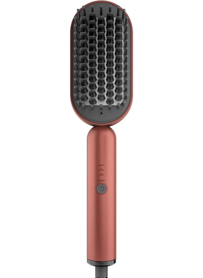 راش براش فرشاة هواء ساخن لفرد و تنعيم الشعر - تكنولوجيا الايونات - رؤوس من السيراميك المطلي بالتورمالين - درجة تسخين تصل ل 230 درجة مئوية - - Image 2