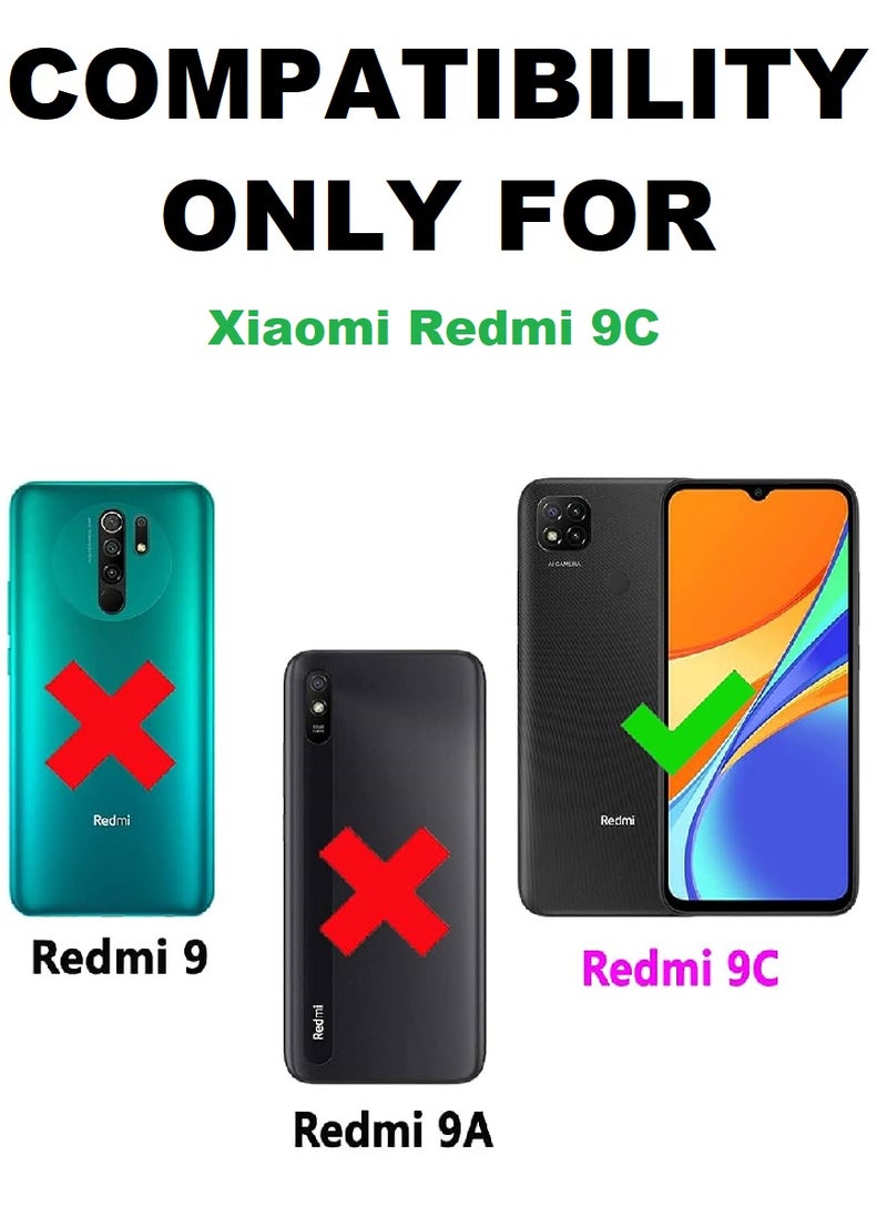 we3 Tempered Glass Screen Protector Anti-Spy Privacy Designed For Xiaomi Redmi 9C Full Screen Coverage And Bubble Free  - Image 3