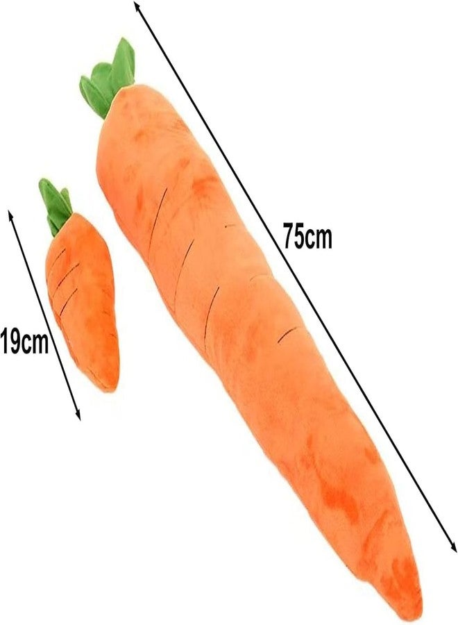 Qintreesify Carrot Shape Pet Plush Toy with Sound, Best Pet Supplies Crinkle Dog Toy for Small, Medium, and Large Breeds, Cute Carrot with Soft Squeaker, Bite-Resistant Soft Comfortable Dog Toys - Image 5