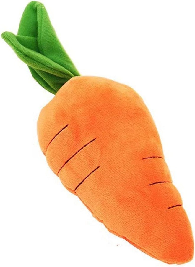 Qintreesify Carrot Shape Pet Plush Toy with Sound, Best Pet Supplies Crinkle Dog Toy for Small, Medium, and Large Breeds, Cute Carrot with Soft Squeaker, Bite-Resistant Soft Comfortable Dog Toys - Image 1