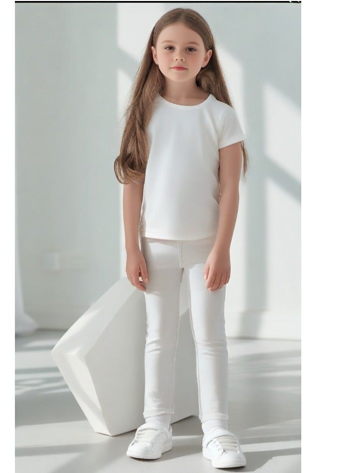 GUESS Guess Kids White Cotton T-shirt  - Image 1